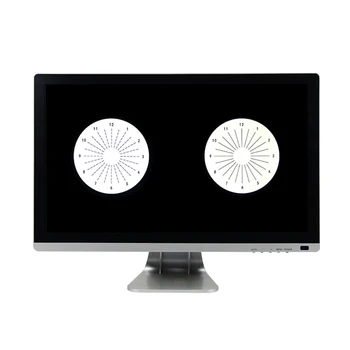 Optiskā acs testa diagrammas 21.5 collu LCD vizuālo panelis VC-1