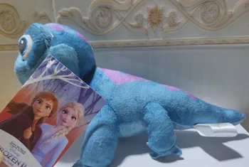 Oriģināls DISNEY-Bērnu Multfilmas Plīša Rotaļlietas, Saldēti 2 Elsa Olaf Rotaļlietas Bruni Statuetes Hameleons 23cm Dzimšanas dienas dāvana Bērnam