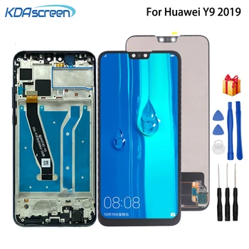 Oriģināls Par Huawei Y9 2019 LCD Displejs, Touch Screen Digitizer Montāžu, Remontu Daļas Huawei Baudīt 9 Plus Ekrāns LCD Displejs