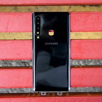 Oriģināls Samsung Akumulatora Vāciņu Mājokļu Samsung Galaxy 2018 Versija A9 2018 A920 Akumulatoru Atpakaļ Gadījumā, Aizmugurējās