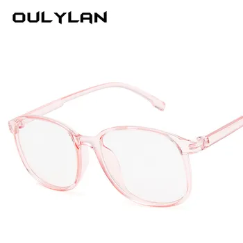 Oulylan Vīriešiem, Optiskās Brilles Rāmis Sievietēm Retro Tuvredzība Brilles Rāmis Sieviešu Vintage Pārredzamu Lēcu Brilles, Briļļu Rāmji