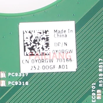 PAILIANG Portatīvo datoru mātesplati par DELL VOSTRO 3550 V3550 15R N5110 PC Mainboard HM65 0Y0RGW pilna tesed DDR3