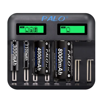 PALO Sākotnējo Akumulatora Jaunu 1,2 V D Izmēra Baterijas Tips 1.2 V Ni-MH Akumulatoru bateriju, Ūdens Sildītāju Utt