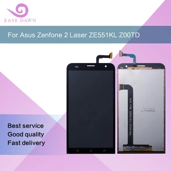 Par Asus Zenfone 2 Lāzera ZE551KL Z00TD LCD IPS DISPLEJS LCD Ekrāns+Touch Panel Digitizer Montāža Asus Displejs Oriģināls