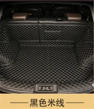 Par Chevrolet ORLANDO 7 sdvietas 2018-2020 3D-trīsdimensiju PU asti lodziņā aizsardzības paklāju pad bagāžnieka bagāžas pad Auto stils