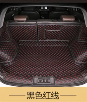 Par Chevrolet ORLANDO 7 sdvietas 2018-2020 3D-trīsdimensiju PU asti lodziņā aizsardzības paklāju pad bagāžnieka bagāžas pad Auto stils