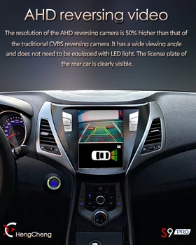 Par Hyundai Elantra 5 smart auto multivides video atskaņotājs 11-15 JK GD MD UD radio, GPS navigācija, 10.4 collu vertikāla ekrāna 4G