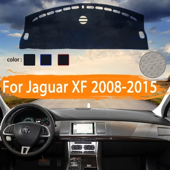 Par Jaguar XF 2008-X250 Paneļa Paklājiņš Segtu Saulessargs Dashmat Paklāju Auto Piederumi 2009 2010 2011 2012 2013