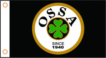 Pasūtījuma karoga Motociklu banner OSSA Motociklu karoga 3x5ft Poliestera 01