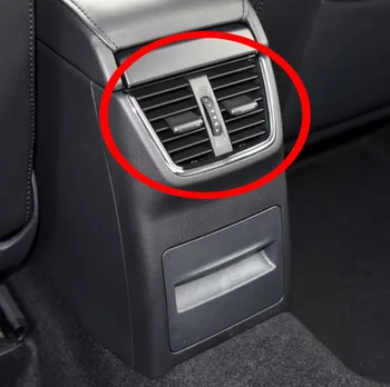 Patiesu Hengfei automašīnu gaisa kondicionieri noieta Skoda Octavia 14-17 elkoņbalsti kaste aizmugurē rindā, gaisa kondicionēšanas vents