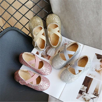 Pavasarī Bērni Dzīvokļi Rudens Meitenes Princese kurpes Mīkstas, Bērniem, Ikdienas Ādas apavi Mokasīni Toddler kurpes 06A