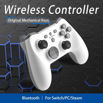 PC/Tvaika/Nintend Switch/Android/IOS/Linux Sistēmas Mehāniskās Atslēgas Sarkano Slēdzi Spēļu Bezvadu Bluetooth Profesionālās Kontrolieris