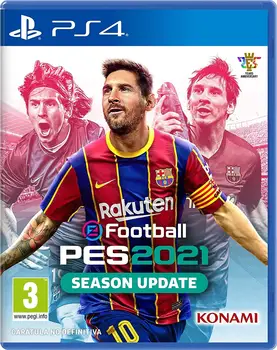 PES eFootball ir 2021. PS4 video spēles Konami Sporta vecums 3 +