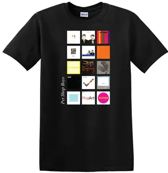 Pet Shop Boys Īsām Piedurknēm Apkalpes Kakla Dažādās Krāsas T Krekls Uzdrukāts Uz T-Krekls Zēniem Top Tee Krekls Kokvilnas Top Tee