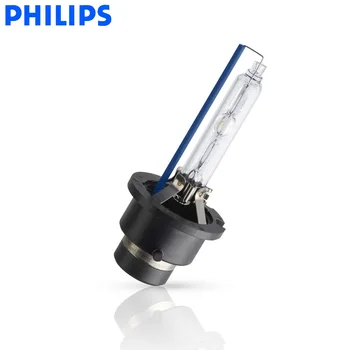 Philips D4S 42404WX 35W Ultinon HID 6000K Cool Blue Ksenona Balta Gaisma Auto Upgrade Lukturu Lampas Flash Quick Start, Pāris