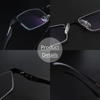 Photochromic Lasīšanas Brilles Hameleons Objektīvs Vīrieši Sievietes Anti Blue Ray UV400, Saules Brilles Datoram Brilles +50 75 1.25 1.75 5.5 6