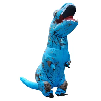 Pieaugušo Dinozauru Talismans Tyrannosaurus Rex Piepūšamās Kostīmu T-Rex Drēbes Karnevāla Halloween Svētku Drēbes