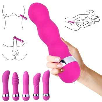 Pieaugušo Spēles G Spot Vibrators, Dildo Maksts Klitoru Stimulēt Massager Masturbācija Burvju Nūjiņu AV Stick Pieaugušo Seksa Rotaļlietas Sievietēm