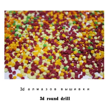 Pilna DIY 5D Dimanta Krāsošana Abstrakti Krāsains Saule Cross Stitch Dimanta Izšūšana Modeļi rhinestones Dimanta Mozaīku Sienas Māksla