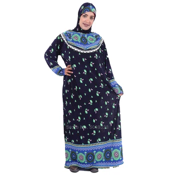 Pilnībā Segtu Sievietēm Musulmaņu Abaya Kleita Tradicionālo Hijab+kleita Islāma Apģērba Komplekts Dubajā, arābu, turku Lūgšanu Ramadāna Tērpiem