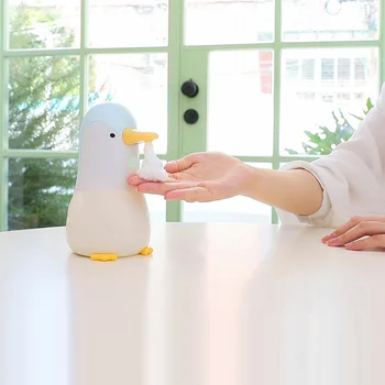 Pingvīns Automātisks Roku Putu Ziepju Dozators Indukcijas Puses, Veļas Mašīna Roku Mazgāšanas ierīces Vannas istaba Virtuves Bērni Putu Sūknis