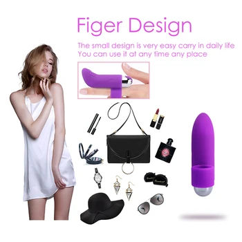 Pirkstu Uzmava Bullet Vibrators G Spot Masāža Clit Veicinātu Sieviešu Masturbator Seksa Rotaļlietas Sievietēm, Lesbiešu Orgasma Pieaugušo Produkti