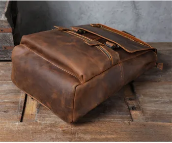 PNDME vintage gadījuma īstas ādas vīriešu mugursoma, roku darbs, dizaina dabas crazy horse pātagot sieviešu āra ceļojumu bagpack