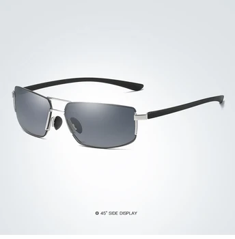 Polarizētās Saulesbrilles, Vīriešu Braukšanas Saules Brilles Metāla Pārklājumu Sunglass UV400 Toņos gafas de sol hombre