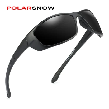 POLARSNOW Zīmolu Modes Polarizētās Saulesbrilles, Vīriešu Vintage Braukšanas Saules Brilles Vīriešu Aizsargbrilles Ēnu UV400