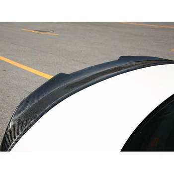 PSM Stila vēja aizsargs Infiniti Q50 Q50S Spoilers Oglekļa PSM Stila-2017 Oglekļa Šķiedras Aizmugures Bagāžnieka Spārna Spoileris Vāku Q50 spoilers