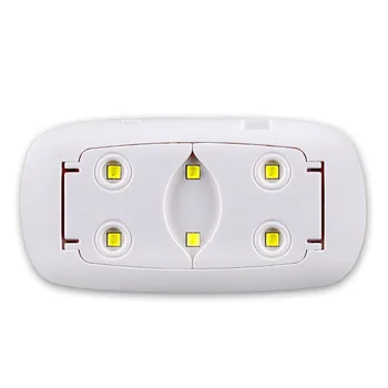 Pārnēsājams Mini 6W UV LED Lampas, Nagu lakas Žāvētājs, Mājas Lietošanai 45s/60s Slēdža Iestatījumu, Gēla Nagu Mašīna, Skaistumkopšanas Līdzeklis Dropshipping