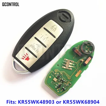 QCONTROL Auto Smart Remote Key priekš NISSAN Teana Altima Maxima Infiniti G25 G35 G37 Q60 KR55WK48903 KR55WK68904 KR55WK49622