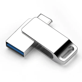 Radošā USB C Flash Drive 3.0 Pen Drive 16GB 32GB 64GB Pendrive 3.0 Reālā Jauda Xiaomi Huawei C Tipa Flash USB Flash PC
