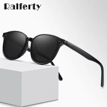 Ralferty Sieviešu Polarizētās Saulesbrilles korejiešu Stilā Square Black Sunglases UV400 zonnebril dames 2020