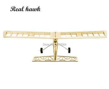 RC Lidmašīnu ar Lāzeru Griezti Balsa Koksnes Lidmašīnām ar Fiksētiem spārniem, izmantot Rāmja, bez Vāka Spārnu 1300mm Ēku Komplekts