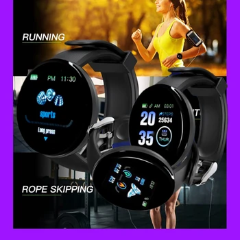 Reloj D18 Smart Skatīties Sieviešu Modes Ūdensizturīgu Kārtu, Sirdsdarbības Ātrums, Asinsspiediens, Fitnesa Tracker Smart Watch 