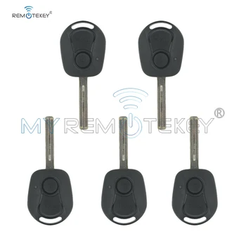 Remtekey 5 Tālvadības auto atslēgu apvalks gadījumā segtu 2 pogu Ssangyong Rexton RX7 bez plates