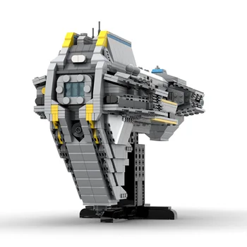 Republikas Militāro Kosmosa Starhawk-Klases Karakuģis Modeli, Celtniecības Bloki Star Sērijas Kosmosa Karu Ķieģeļi Bērniem DIY Rotaļlietas XmasGift