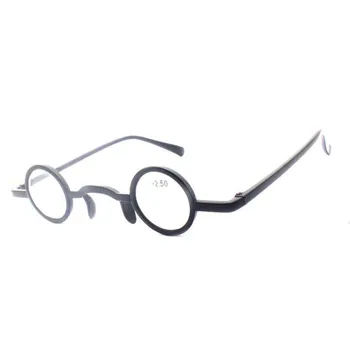 Retro Mazas, Apaļas Lasīšanas Brilles Vīrieši Sievietes Presbyopic Glāzes Vintage Pilna Kadra Lasītāji Hyperopia Brilles +1.0 1.5 2 2.5 3