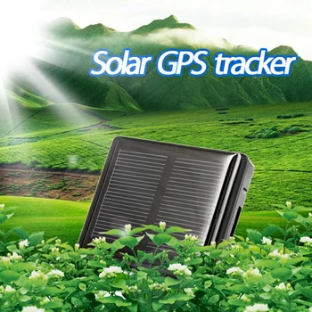 RF-V26 Saules GPS Tracker Pet GPS atrašanās vietas Ūdensdrošs LED Gaismas Anti-Noņemt Brīdinājumu Bezmaksas APP, Suns, Kaķis Mini Tracker