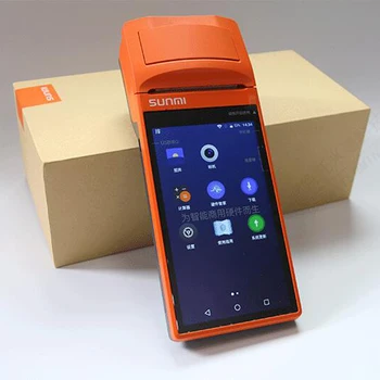 Rokas Bezvadu Bluetooth Siltuma Saņemšanas Printeri skārienekrāns usb SIM Austiņu Android, WIFI, GPRS Moblile POS Terminālu Sistēmas