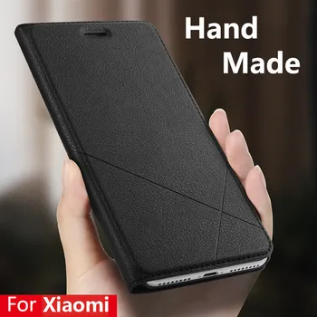 Roku darbs, Lai Xiaomi Redmi 4 / Redmi 4 Pro / Redmi 4X & 4A, Ādas Gadījumā Modes PU Pārsegu Kartes Slota Stāv