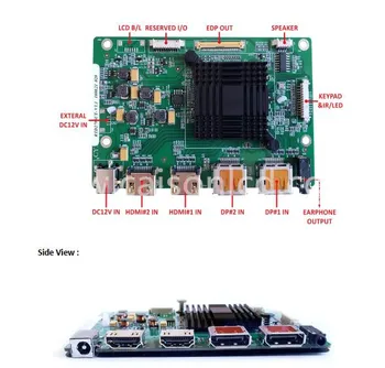 RTD2795UT V1 4K LCD kontrolieris valdes atbalstu Maza izmēra 4k lcd paneli, ar 3840*2160 ,60hz