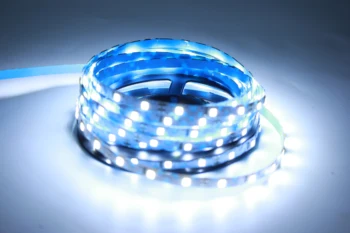 S formas tipa SMD 2835 LED Lentes 5m Auksti balts / Silti balts/zils/zaļš/sarkans 12V 300leds Bendable Elastīgs led gaismas, kas Nav Ūdensizturīgs