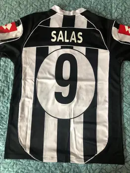 SALAS Alta kvalitātes retro 96 97 99 2000 Del Piero Nedved Inzaghi Pirlo numuri Trezeguet jersey džemperi. Camisa klasiskā.