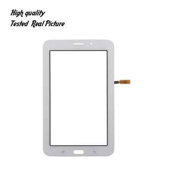 Samsung Galaxy Tab 3 Lite SM-T116 T116 Touch Screen Digitizer Stikla Panelis Sensoru Melns Balts