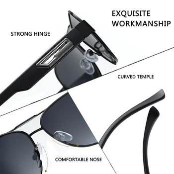 Saulesbrilles Vīriešiem Polarizētās UV400 Augstas Kvalitātes Brilles 