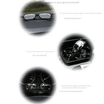 Saulesbriļļu Turētājs BMW 3 5 6 7 X3 X5 X7 Sērijas,Brilles Lietu Uzglabāšanas Kaste Nomainīt Vadītāja Pusē virs galvas Grab Rokturis