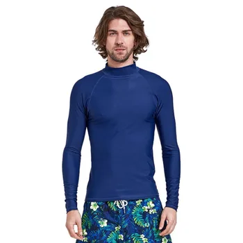 SBART garām piedurknēm peldkostīmi rashguard sērfošanas apģērbu niršanas kostīmi krekls peldēties uzvalku spearfishing kitesurf vīriešiem izsitumi aizsargs
