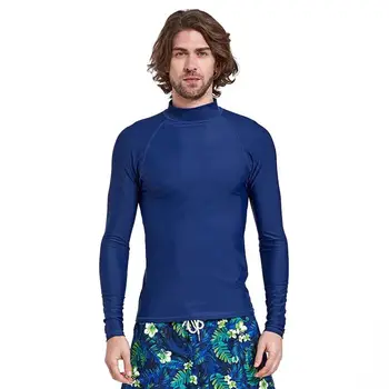 SBART garām piedurknēm peldkostīmi rashguard sērfošanas apģērbu niršanas kostīmi krekls peldēties uzvalku spearfishing kitesurf vīriešiem izsitumi aizsargs